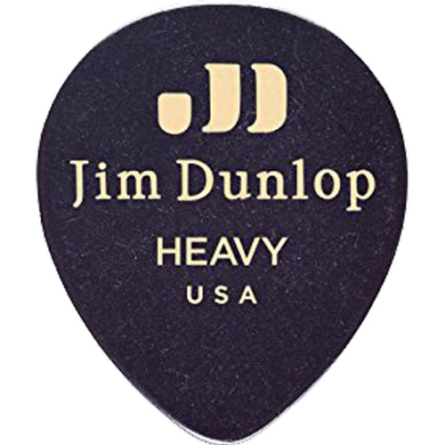 Dunlop 485R05TH Медиаторы Genuine Celluloid Shell Tear Drop, Thin (72 шт./уп.)