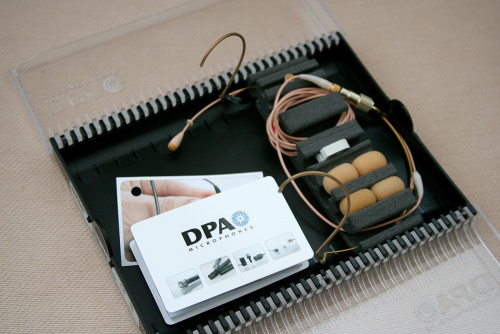 DPA 4066-F миниатюрный микрофон всенаправленный с регулируемым оголовьем телесного цвета, бежевый разъем MicroDot фото 4