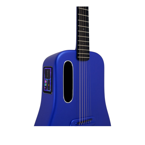 LAVA ME 3 36' Blue электроакустическая гитара со звукоснимателем и встроенными эффектами, материал: карбон, чехол Space Bag в ко фото 5