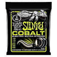 ERNIE BALL 3721 набор из 3х комплектов для эл. гитары Regular Slinky Cobalt (10-46)