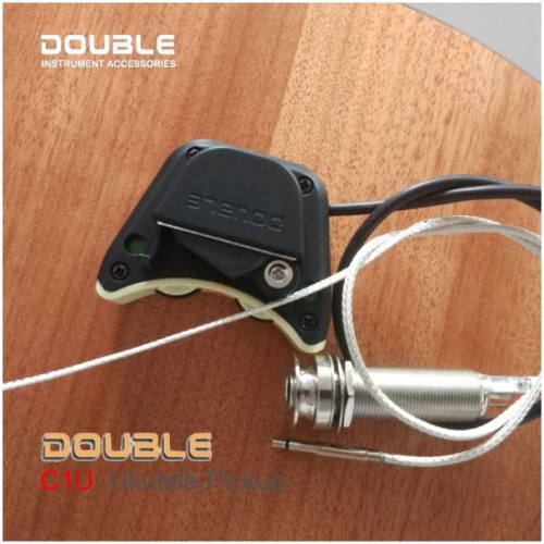 X2 DOUBLE C1U пьезозвукосниматель для укулеле, регуляторы громкости и тона фото 6