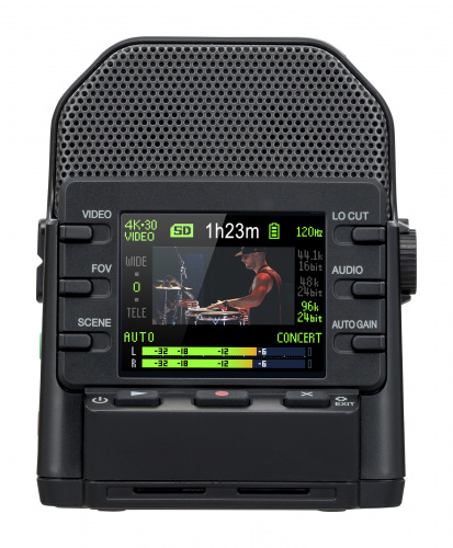 Zoom Q2n-4K Универсальная 4K камера со стереомикрофонами для композиторов и музыкантов, чёрная фото 3