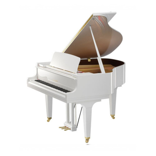 Kawai GL-30 WH/P кабинетный рояль/Длина166см/белый полированный/покрытие клавиш акрил/фенол