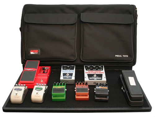 GATOR GPT-PRO нейлоновая сумка для гитарных педалей, с доской-поставкой фото 2