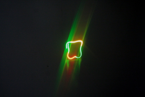 Involight SLL200RG лазерный эффект, красный 150 мВт, зелёный 50 мВт, DMX512 фото 5