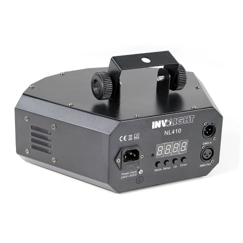Involight NL410 LED световой эффект, 5 шт. по 3 Вт, RGBWY, DMX-512, звук. актив. фото 2