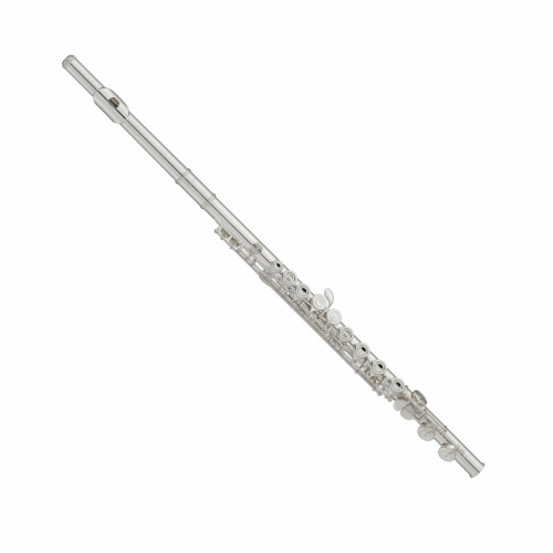 Yamaha YFL-222 флейта без резонаторов, не в линию, посеребренная (кейс)
