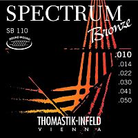 THOMASTIK SB110 Spectrum Bronze струны для акустической гитары, сталь/бронза, 10-50