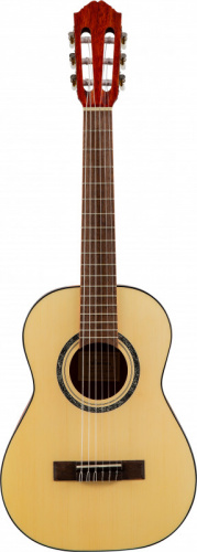 ALMIRES C-15 1/2 OP- классическая гитара 1/2, верхн. дека-ель,корпус-красное дерево,цвет натуральный