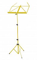 ROXTONE MUS008 Yellow Пюпитр складывающийся, на трех ногах, высота, регулируемая: 50-120см, размер в сложенном состоянии: 50см, подставки: 40-29cm, цв