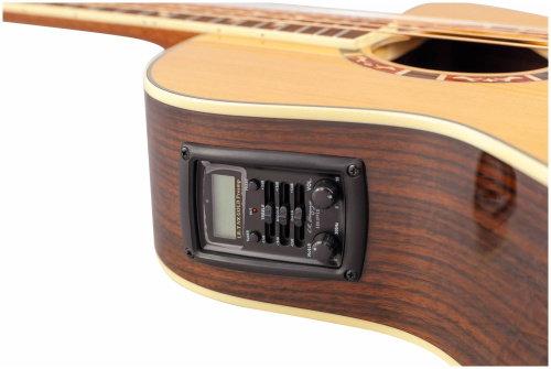 CRAFTER STG G-20ce VVS электроакустическая гитара, верхняя дека Solid ель, корпус палисандр фото 9