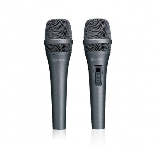 Carol AC-910 Микрофон вокальный динамический кардиоидный, 50-15000Гц, AHNC, с держателем и кабелем X