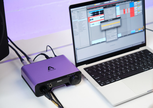 Apogee Boom интерфейс USB-C мобильный 4-канальный с DSP для Windows, Mac и iPad Pro, 192 кГц. Питани фото 6