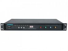 DSPPA MP-9866 V2 Центральный блок управления дискуссионной системой. Подавитель обратной акустической связи, вход для телефонной линии. (В комплекте C