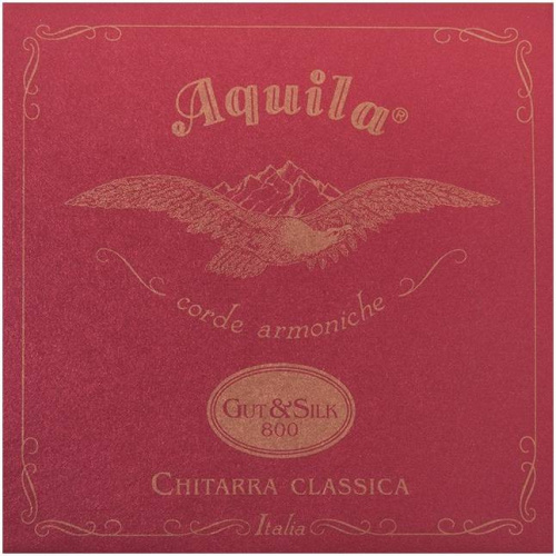 AQUILA GUT & SILK 800 75C голоса для классической гитары, 3 струны в комплекте, жилка фото 2