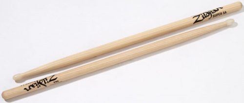 ZILDJIAN SUPER 5A барабанные палочки с нейлоновым наконечником, орех