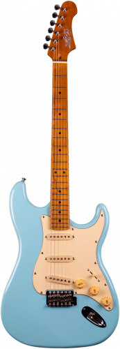 JET JS-300 BL электрогитара, Stratocaster, корпус липа, 22 лада,SSS, tremolo, цвет Sonic blue