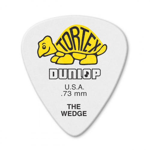 Dunlop 424R.73 медиаторы Tortex Wedge ( в уп 72 шт ) толщина 0.73 мм
