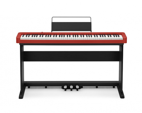 Casio CDP-S160RD цифровое фортепиано, 88 клавиш, 64 полифония, 10 тембров, вес 10,5 кг фото 7