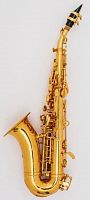 Stephan Weis SS-301 Сопрано-саксофон изогнутый, корпус-латунь, лак золотого цвета, в футляре