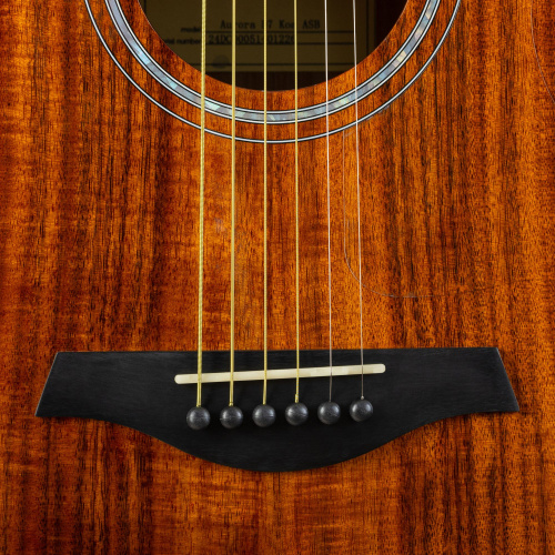 ROCKDALE Aurora D7 Koa ASB Акустическая гитара. Форма корпуса Dreadnought. Цвет санберст. Глянцевое покрытие. Верхняя дека из ели с верхним слоем из к фото 3
