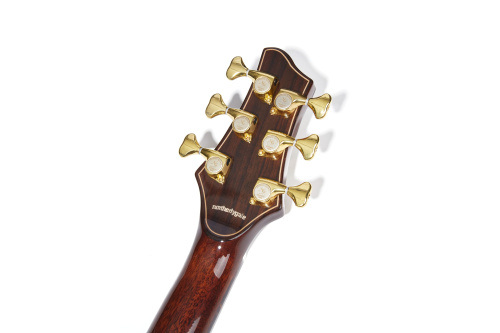NG DM411SC BR акустическая гитара, цвет вишневый, чехол в комплекте фото 3