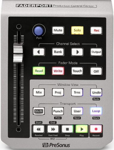 PreSonus FaderPort настольный USB контроллер для управления ПО StudioOne, ProTools, Logic, Nuendo, Cubase, Sonar, Samplitude, Audition и др фото 3