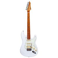 Omni S10-ST WH электрогитара, форма Stratocaster, цвет белый
