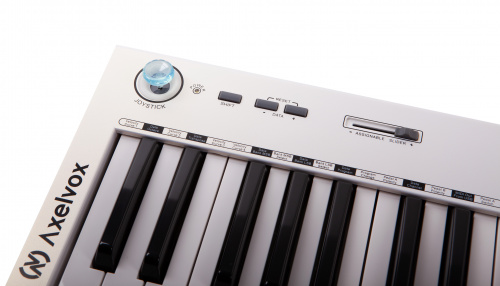 Axelvox KEY49j White динамическая MIDI клавиатура USB, 49 клавиш, цвет белый фото 4