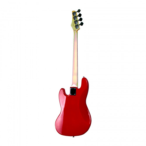 REDHILL JB200/RD бас-гитара 4-стр., J+J, 864 мм, цвет красный фото 6