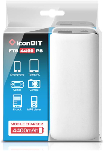 iconBIT FTB4400PB Портативный аккумулятор фото 4