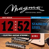 Magma Strings GE170S Струны для электрогитары 12-50, Серия: Stainless Steel, Калибр: 12-15-24-28-38-50.