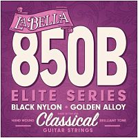 LA BELLA 850B черный нейлон, обмотка золото