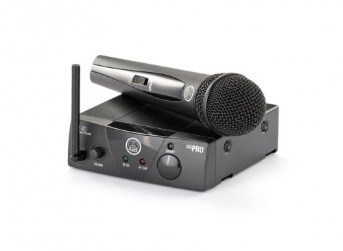 AKG WMS40 Mini Vocal Set BD US45A (660.700) вокальная радиосистема с приёмником SR40 Mini и ручным передатчиком с капсюлем D88 фото 4