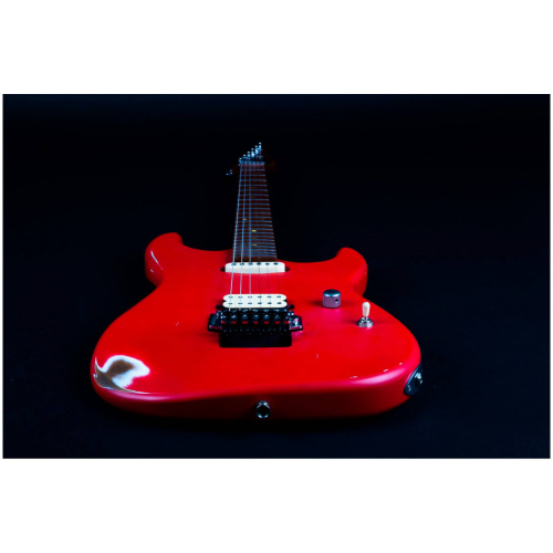 JET JS-850 Relic FR электрогитара, Stratocaster, корпус ольха, 22 лада, HS, цвет Relic FR, красный фото 7