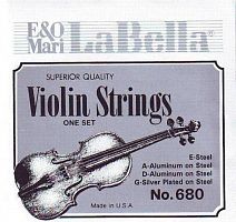 LA BELLA 680 (3/4) струны для скрипки, металл