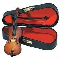 GEWA Miniature Instrument Cello сувенир виолончель, дерево, 11 см, с футляром и смычком