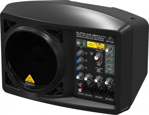 Behringer B207MP3 активная акустическая система, 150 Вт, MP3 плеер фото 3
