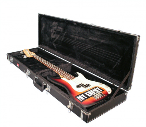 GATOR GW-BASS деревянный кейс для бас-гитары, класс делюкс вес 4,94кг фото 3