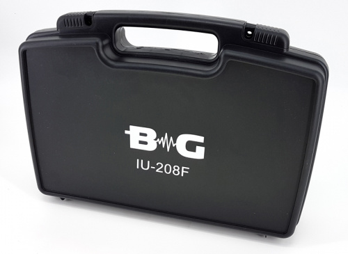 B&G IU-208F Радиосистема вокальная, UHF 500-980MHz, фиксированная частота, 2 ручных микрофона фото 16