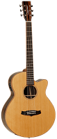 TANGLEWOOD TWJSF CE электроакустическая гитара, тип корпуса Super Folk, с электроникой Fishman Presys EQ System, верхняя дека