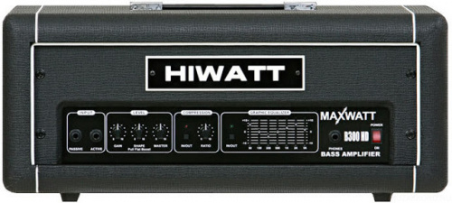 HIWATT MAXWATT B300HD усилитель для бас-гитары, 300 ВТ/4 Ом, 200 Вт/8 Ом фото 6