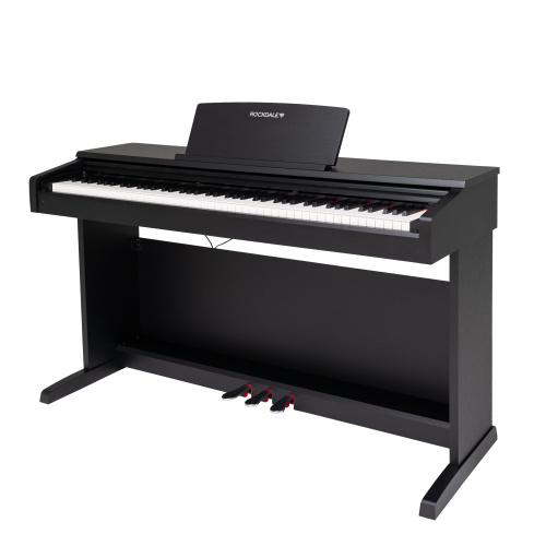 ROCKDALE Arietta Black цифровое пианино, 88 клавиш, цвет черный фото 3