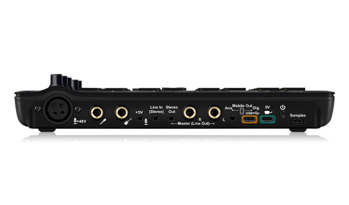 iCON Live Console Мобильная студия для онлайн стримов, автономное устройство с DSP-обработкой, USB аудио интерфейс, XLR/1/4" TS Jack микрофонные входы фото 2