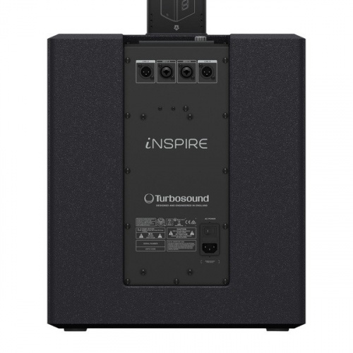 Turbosound iNSPIRE iP2000 1000Вт модульная аудио колонна НЧ-12", ВЧ- 17х2" неодимовые драйверы, DSP "KLARK TEKNIK SST", аудио через Bluetooth, управле фото 2