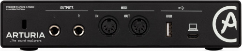 Arturia MiniFuse 2 Black USB аудио интерфейс фото 3