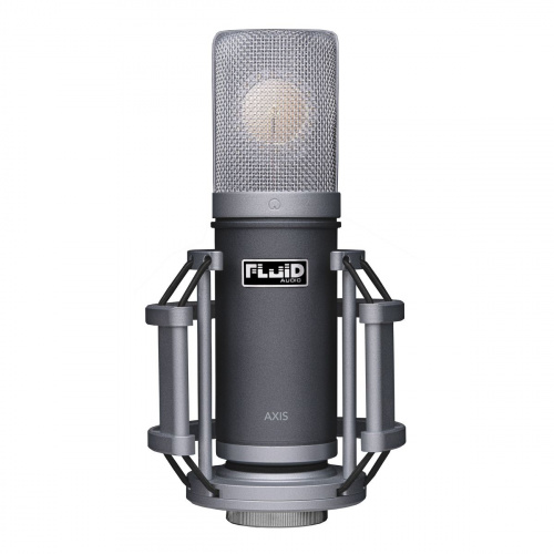 Fluid Audio Axis конденсаторный студийный микрофон, капсюль 34 мм, тип разъем XLR3F позолоченный