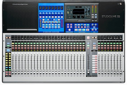 PreSonus StudioLive 32R цифровой микшер/стейджбокс 32 кан.+8 возвратов, 32 аналоговых вх/18вых, 4FX, 4GROUP, 16MIX, 4AUX FX, USB-audio, AVB-audio фото 2