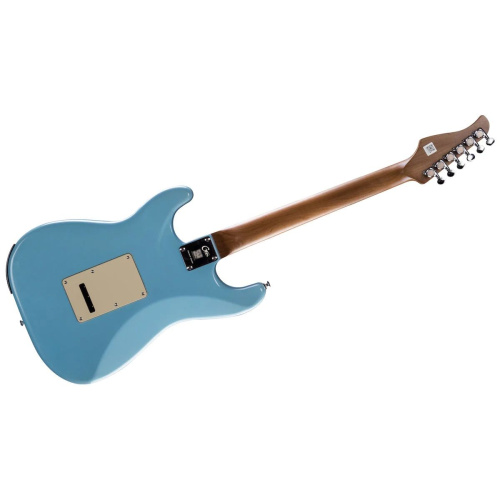 Mooer GTRS P801 Blue Электрогитара со встроенным процессором, HSS, клен, цвет голубой фото 4
