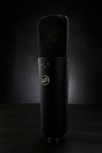 WARM AUDIO WA-87 R2B студийный конденсаторный микрофон с широкой мембраной, цвет черный фото 3